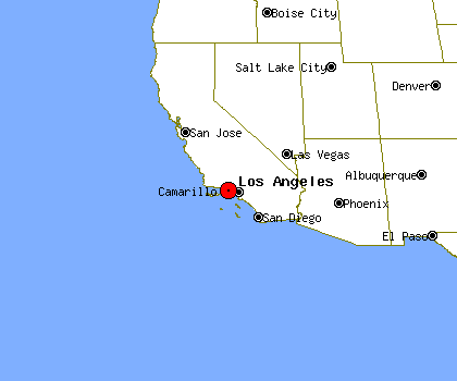 Camarillo California Map