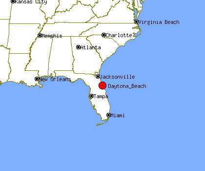 Daytona Beach on Daytona Beach Profile   Daytona Beach Fl   Population  Crime  Map