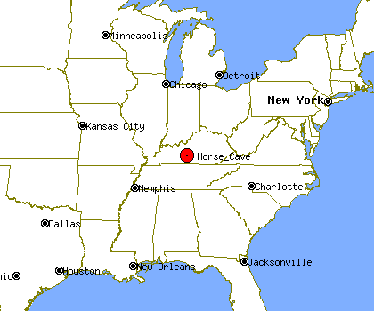 Horse Cave Profile | Horse Cave KY | Population, Crime, Map