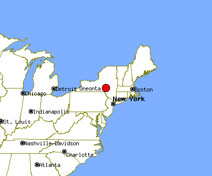 oneonta map