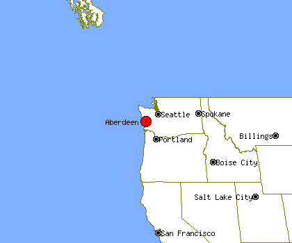 Aberdeen Wa Map