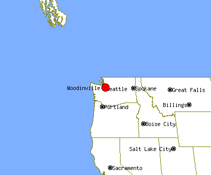 Woodinville Wa Map. Area Map