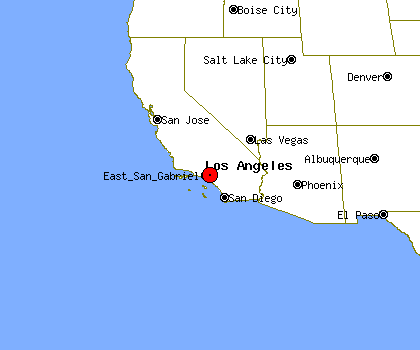 East San Gabriel Profile | East San Gabriel CA | Population, Crime, Map