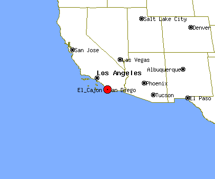 El Cajon Profile El Cajon Ca Population Crime Map