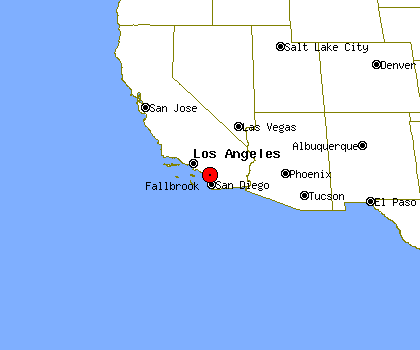 Where Is Fallbrook California On The Map - Rosa Wandie