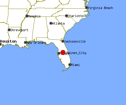 Map Haines City Florida 2018