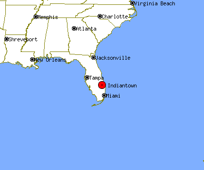 Indiantown Florida Map