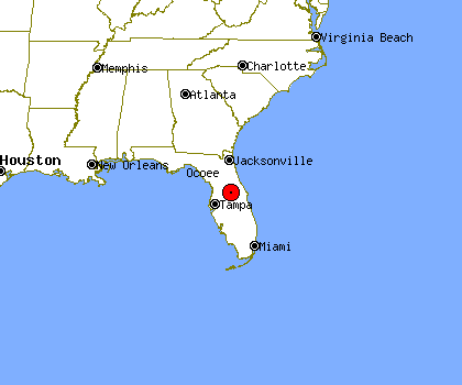 Ocoee Florida Map