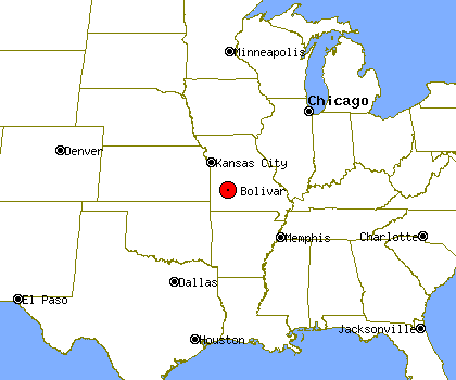  Bolivar  Profile Bolivar  MO  Population Crime Map