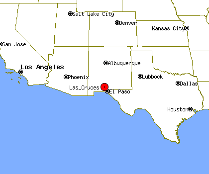 Las Cruces Mexico Map - Camila Violante