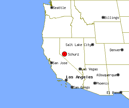 Schurz Profile Schurz NV Population, Crime, Map